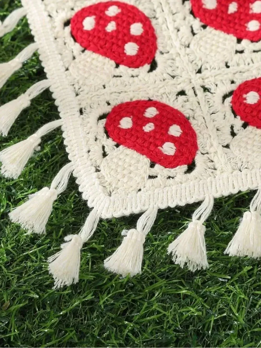 mushroom scarf S187